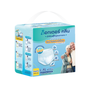 Dr.Klean ผ้าอ้อมผู้ใหญ่ด็อกเตอร์คลีน แบบกางเกงกลางวัน ไซส์ L-XL 11 ชิ้น